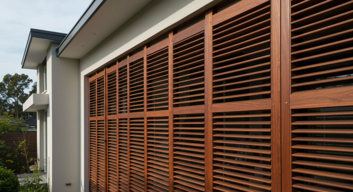 volets en bois